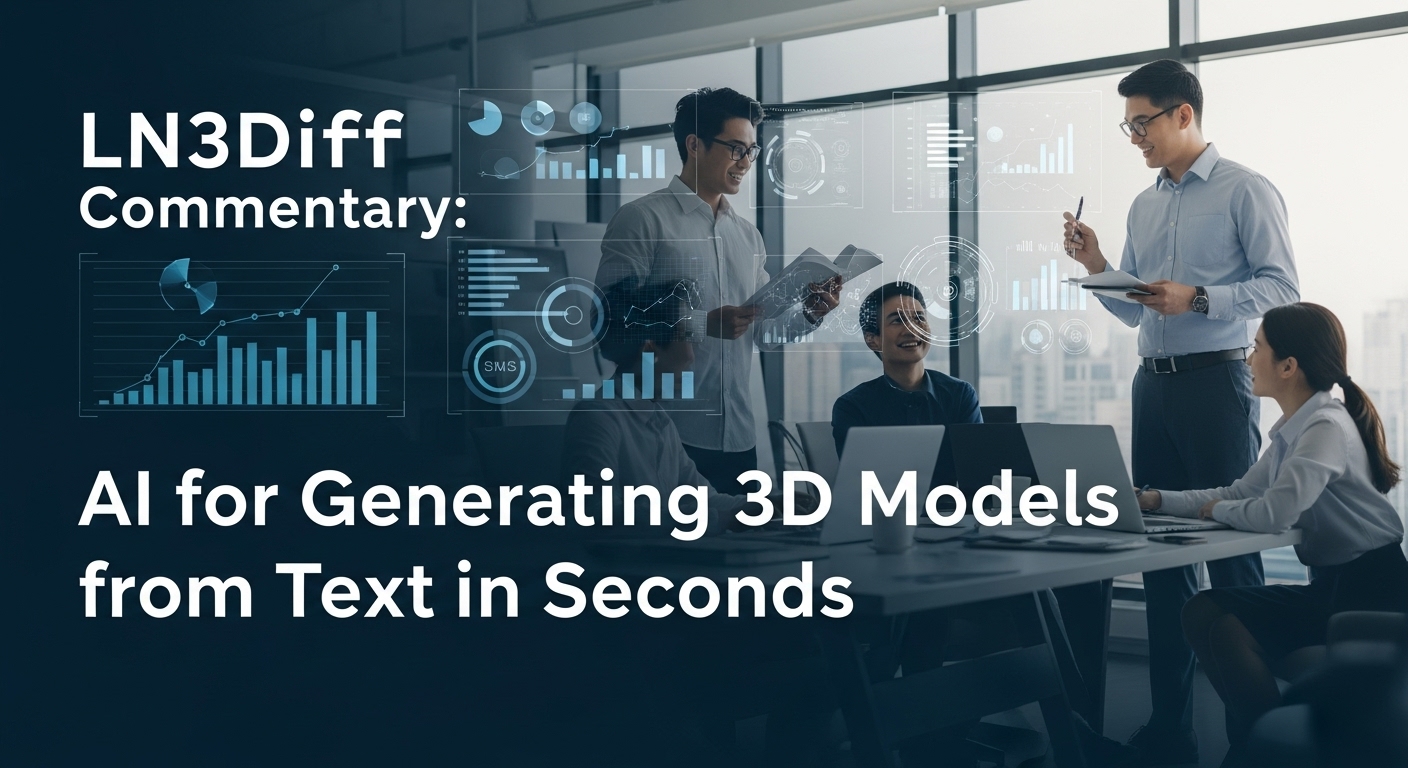 LN3Diff解説｜テキストから3Dモデルを数秒で生成するAI