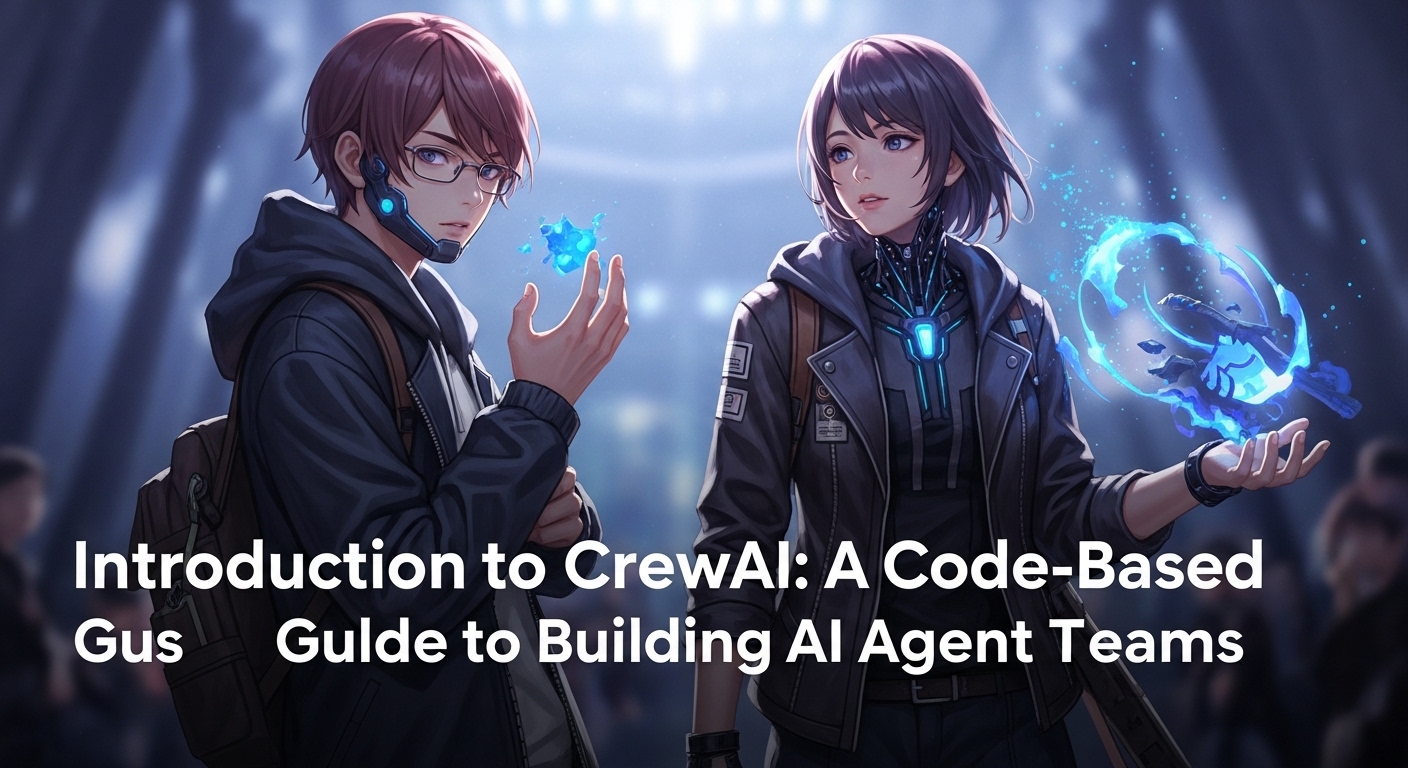 CrewAI入門｜AIエージェントチームの作り方をコードで解説
