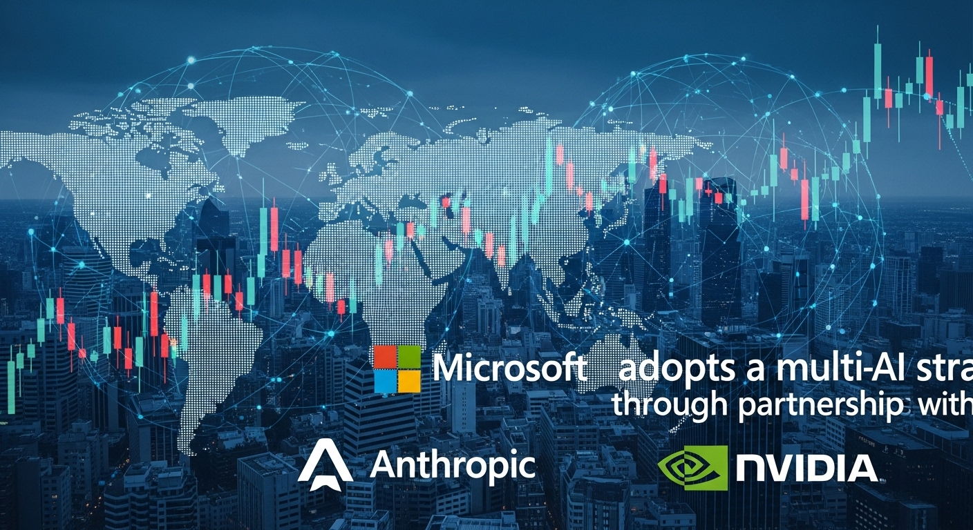 Microsoft、Anthropic・NVIDIA提携でマルチAI戦略へ