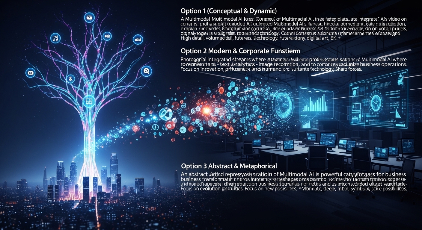 マルチモーダルAIの活用事例｜ビジネスを変革する新技術