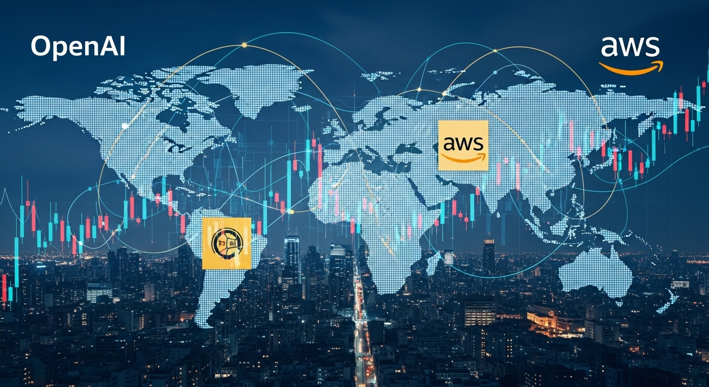 OpenAI・AWSの380億ドル提携を解説。AI覇権は多極化へ