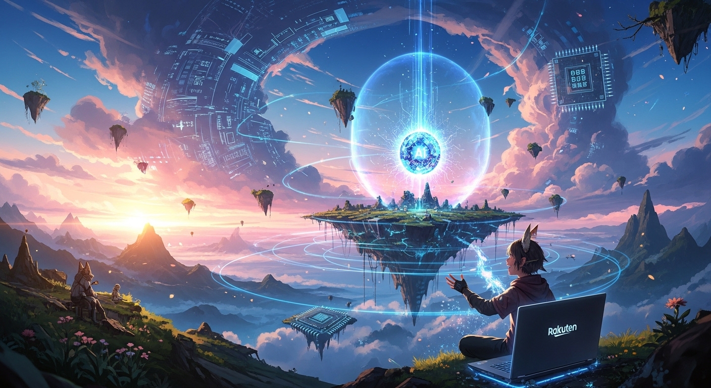 Rakuten AIがHPのPCに搭載。ハイブリッドAIで変わる創造体験